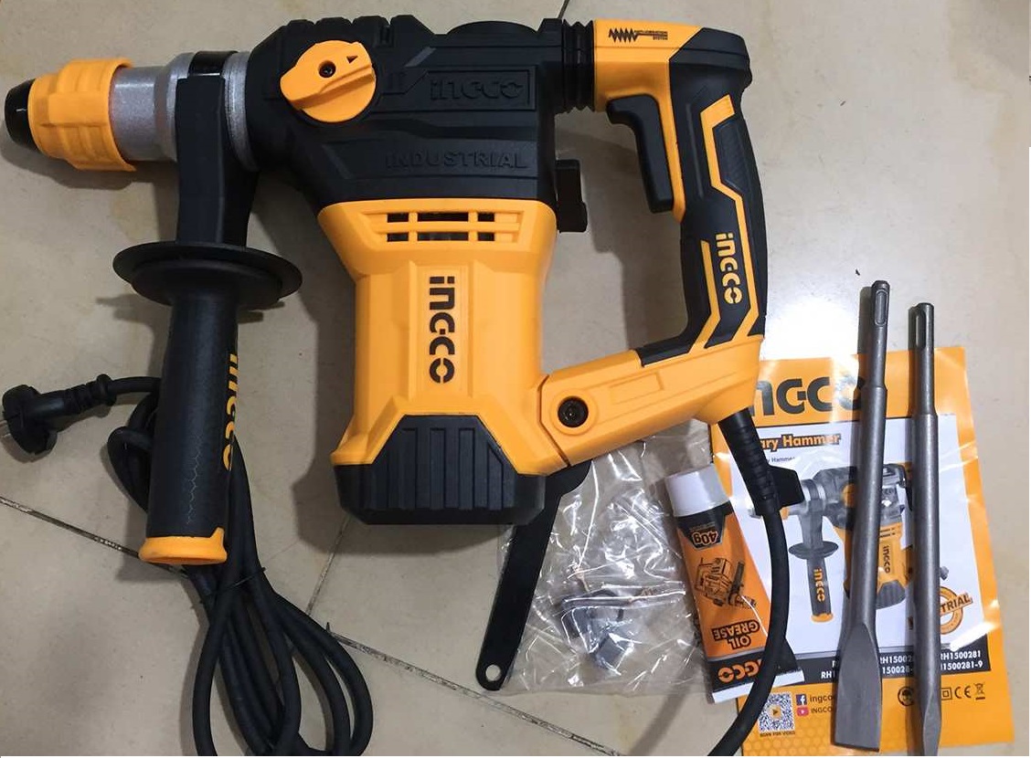 Máy khoan đục 1500W 4400bpm Ingco RH150028