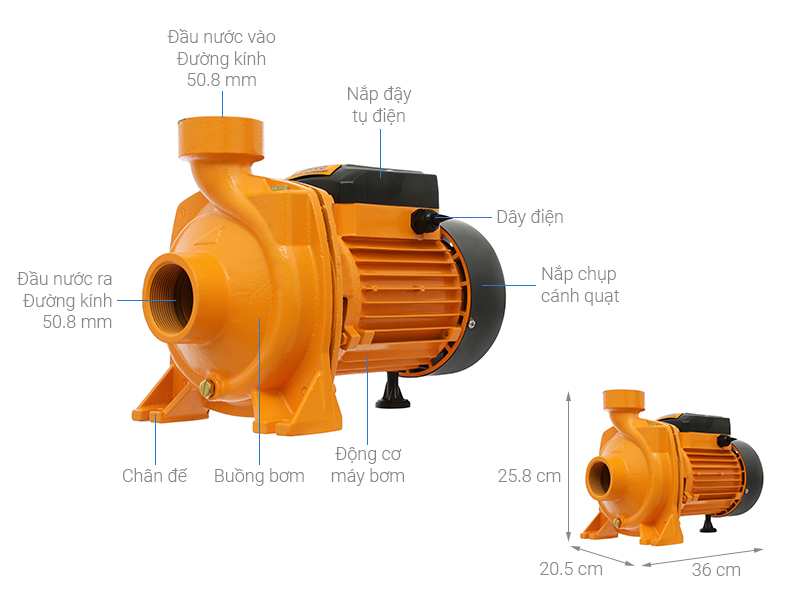 Cách vận hành máy bơm INGCO